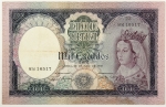 Numismática, Portugal. Cédula de 1000 Escudos P-166 MBC