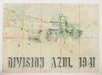 Militaria. Cupons de Racionamento. Espanha. Guerra Civil / II Guerra. 21x29cm. Picotado. Servindo como propaganda, convocação e divulgação, quando destacado como cupom de racionamento.
