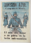 Militaria. Cupons de Racionamento. Espanha. Guerra Civil / II Guerra. 21x29cm. Picotado. Servindo como propaganda, convocação e divulgação, quando destacado como cupom de racionamento.