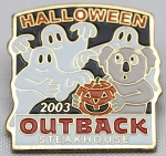 Colecionismo - PIN OUTBACK STEAK HOUSE USA - Altamente colecionável -  Halloween 2003  - Muito procurado por entusiastas do Restaurante OutBack