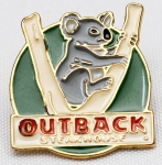 Colecionismo - PIN OUTBACK STEAK HOUSE USA - Altamente colecionável -  Koala  - Muito procurado por entusiastas do Restaurante OutBack