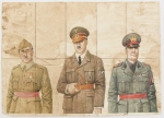 Militaria. Cupons de Racionamento. Espanha. Guerra Civil / II Guerra. 21x29cm. Picotado. Servindo como propaganda, convocação e divulgação, quando destacado como cupom de racionamento.