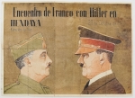 Militaria. Cupons de Racionamento. Espanha. Guerra Civil / II Guerra. 21x29cm. Picotado. Servindo como propaganda, convocação e divulgação, quando destacado como cupom de racionamento.