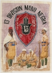 Militaria. Cupons de Racionamento. Espanha. Guerra Civil / II Guerra. 21x29cm. Picotado. Servindo como propaganda, convocação e divulgação, quando destacado como cupom de racionamento.