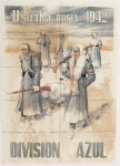 Militaria. Cupons de Racionamento. Espanha. Guerra Civil / II Guerra. 21x29cm. Picotado. Servindo como propaganda, convocação e divulgação, quando destacado como cupom de racionamento.