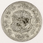 Numismática. Atenção: lote com peça e/ou peças vendida em leilão de 2025, não paga. Vamos apregoar com valor livre independente da avaliação anterior. Aconselhamos análise apurada. Não será descrita. Vale a foto. Legítima Galinha morta.