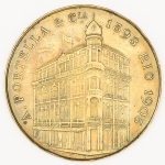 Numismática. Atenção: lote com peça e/ou peças vendida em leilão de 2025, não paga. Vamos apregoar com valor livre independente da avaliação anterior. Aconselhamos análise apurada. Não será descrita. Vale a foto. Legítima Galinha morta.