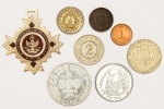 Numismática. Atenção: lote com peça e/ou peças vendida em leilão de 2025, não paga. Vamos apregoar com valor livre independente da avaliação anterior. Aconselhamos análise apurada. Não será descrita. Vale a foto. Legítima Galinha morta.