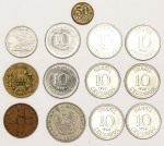 Numismática. Atenção: lote com peça e/ou peças vendida em leilão de 2025, não paga. Vamos apregoar com valor livre independente da avaliação anterior. Aconselhamos análise apurada. Não será descrita. Vale a foto. Legítima Galinha morta.