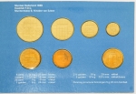Numismática, Holanda. Set 1988. Flor de cunho.