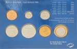 Numismática, Holanda. Set 1995. Flor de cunho.