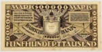 Numismática, Alemanha. 500.000 Marcos 1923. Linda.