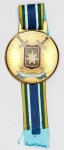 Numismática, Brasil. Medalha maçônica. 33mm + olhal. Fita.