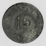 Notgeld. 10 Pfennig 1917. Munster.