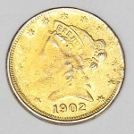 Numismática, EUA. 1902. Curiosidade. Possível token ou cópia.