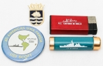 Miscelânea militar. Lote com 4 peças.