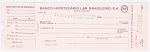 Cheque. Antiga peça financeira com crescente procura no mercado numismático e por colecionadores em geral.