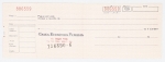 Cheque. Antiga peça financeira com crescente procura no mercado numismático e por colecionadores em geral.