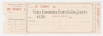 Cheque. Antiga peça financeira com crescente procura no mercado numismático e por colecionadores em geral.