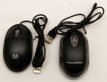 Lote com 2 mouses com fio entrada USB. Sendo 1 MultiLaser e 1 HMaston. Não testados.