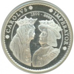 ESPANHA.  2000.  2000 PESETAS.  PRATA 925 X 33,62 GRAMAS.  PROOF.