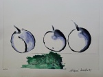 Aldemir Martins, Natureza Morta, gravura 1/100, 1995, 35x49cm, sem moldura