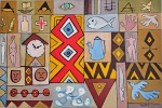 Ingres Speltri, Signos e Símbolos, óleo sobre tela, 60x90cm, sem moldura