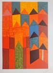 Zingomar Facella, Fachada, gravura, PI, 70x50cm, sem moldura