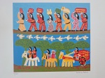 Antonio Poteiro, Fuga, tiragem  90/100, Edição Póstuma, sem moldura, 36x48cm, Edição Autorizada pelo filho do artista Sr. Valdir Batista de Sousa e impressa pela Arte Prints