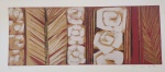 Olímpia Couto, Flores, gravura, PA, 22x50cm, sem moldura