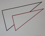 Sérvulo Esmeraldo, Composição Geométrica, gravura, tiragem 19/60, 72x85cm, sem moldura