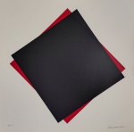 Sérvulo Esmeraldo, Composição, gravura, tiragem 12/60, 70x70cm, sem moldura