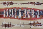 Sérgio Ferreira, Composição, gravura, tiragem 93/100, 66x96cm, sem moldura