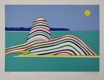 Carlos Furtado, Pão de Açúcar, gravura, tiragem 74/100, 30x35cm, sem moldura