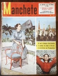 Revista Manchete Nº 53 (25/04/1953) - Edição Histórica Rara / Primórdios da Revista - Destaque de Capa: Composição de imagens clássicas do Rio de Janeiro da década de 1950, destacando modelo em terraço com o Pão de Açúcar ao fundo, desfile infantil e painel de azulejos. Sinais naturais do tempo e manuseio. Contém discretas anotações à caneta na margem superior esquerda do logotipo (registros de controle de banca comuns no período). Margens, lombada e miolo preservados dentro do esperado para papel jornal vintage.