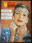 Revista Manchete Nº 289 (02/11/1957) - Viagens Interplanetárias / Último Desfile de Dior - Destaque de Capa: Modelo em ensaio de alta joalheria, ostentando tiara, brincos e anéis de brilhantes e esmeraldas. Marcas naturais do tempo e de manuseio. Apresenta assinaturas e anotações à caneta na folha de rosto (no canto superior esquerdo e acima do logotipo), que eram os registros usuais de controle de banca e assinantes da época. Desgastes leves nas bordas e pequenas perdas de papel na ponta superior direita da capa. Miolo e lombada firmes.
