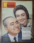 Revista Manchete Nº 333 (6 de Setembro de 1958) - Alziro Zarur / Roberto Rossellini - O exemplar traz um conteúdo riquíssimo sobre grandes figuras da rádio, da religião e do cinema mundial do final dos anos 50. Capa: Excelente nitidez, com cores vivas e imagem muito bem preservada. Apresenta marcas normais de manuseio e as habituais anotações e datas de arquivo à caneta no canto superior direito (abaixo e ao lado do logotipo).Estrutura: Margens bem alinhadas, miolo firme e ótima integridade física da capa.