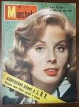 Revista Manchete Nº 310 (30 de Março de 1958) - Suzy Parker / Princesa Soraya / L.B.V. -  Um exemplar altamente colecionável que reúne grandes polêmicas da realeza internacional, revelações sobre instituições nacionais e o glamour das maiores supermodelos dos anos 50. Capa: Apresenta excelente nitidez de imagem e boa preservação cromática no retrato. Contém marcas normais de manuseio e as habituais anotações de arquivo à caneta com carimbo de data ("30/3/58") no canto superior direito.