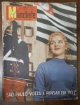 Revista Manchete Nº 273 (13 de Julho de 1957) - Revolução Constitucionalista de 1932 - Um exemplar de altíssimo valor histórico, cobiçado por colecionadores de iconografia paulista e pesquisadores militares, lançado em comemoração aos 25 anos (Bodas de Prata) da Revolução Constitucionalista de 1932. Capa: Apresenta boa nitidez na imagem e excelente contraste de cores (com o azul da blusa bem destacado). Contém marcas e desgastes naturais do tempo nas bordas e extremidades, com pequenos pontos de perda de papel e fricção na margem superior. Traz as habituais anotações de controle à caneta de forma discreta no canto superior direito (abaixo do logotipo).