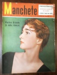 Revista Manchete Nº 181 (8 de Outubro de 1955) - Reportagem das Eleições de 55 / Marlon Brando - Um documento jornalístico de valor inestimável para colecionadores, lançado apenas cinco dias após as históricas eleições presidenciais de 1955 (que elegeram Juscelino Kubitschek), registrando o clima político do país em tempo real. Capa: Apresenta excelente nitidez de imagem e ótima preservação das cores originais. Diferente de outros exemplares, esta capa está muito limpa e livre das habituais anotações de arquivo à caneta sobre o logotipo.