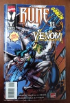 HQ Venom Nº 22: Rune vs. Venom (1996) - Saga Completa! - Edição Italiana / Marvel Italia - Raríssimo exemplar em quadrinhos de Venom número 22 (Ano III), publicado na Itália pela Marvel Comics Italia (Panini) em setembro de 1996. Esta edição é um verdadeiro destaque para colecionadores, pois traz um crossover crossover lendário dos anos 90 completo em uma única edição, sendo um item muito incomum de se encontrar no Brasil.
