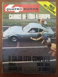 Revista Quatro Rodas Nº 100 (Novembro 1968)  Histórica Edição 100: Estreia do Opala, Corcel GT e Volks 1600 Esta edição é um dos maiores marcos históricos e um dos "santos graais" do colecionismo automotivo nacional: além de celebrar a emblemática marca de 100 edições da revista, ela traz a cobertura completa do VI Salão do Automóvel de São Paulo, evento que simplesmente redefiniu as ruas brasileiras.