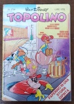 Revista Italiana Clássica "Topolino" (1989)  Edição Donald e Papagaio - Excelente item para colecionadores de quadrinhos raros e importados da Disney. Esta é mais uma edição histórica da clássica revista semanal italiana Topolino (publicada pela The Walt Disney Company Italia no final da década de 80), trazendo os personagens do universo de Patópolis em destaque.