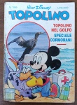 Revista Italiana Clássica "Topolino" (1991)  Edição Especial Ecológica - Raridade para colecionadores de quadrinhos históricos e importados da Disney. Esta edição da clássica revista semanal italiana Topolino destaca-se pelo forte apelo de conscientização ambiental da época, publicada pela The Walt Disney Company Italia no início dos anos 90.
