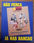 Propaganda Vintage Rara (1992): Revista Manchete Edição Histórica 40 Anos  Editora Bloch  Memorabília da Imprensa Brasileira