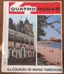 Revista Rara: Quatro Rodas (Edição Especial 1966)  4.ª Coleção de Mapas Turísticos  Editora Abril