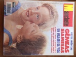 Revista Manchete Nº 2296 (06/04/1996)  Gêmeas Siamesas Abigail e BrittanyExemplar histórico da icônica revista Manchete, publicada pela Editora Bloch em abril de 1996. A matéria de capa apresenta fotos inéditas e uma reportagem especial comovente sobre as famosas irmãs siamesas norte-americanas Abigail e Brittany Hensel, detalhando o fenômeno sob a ótica da medicina da época. Um item fundamental para colecionadores da imprensa escrita nacional e pesquisadores de grandes reportagens dos anos 90.