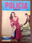 Rara Revista Antiga Polícia Magazine Nº 9  Contos Policiais e Far West Veradeira relíquia para colecionadores de publicações pulp e literatura policial clássica de banca! Trata-se da edição número 9 da histórica revista Polícia Magazine, famosa por trazer contos de suspense, mistério policial e narrativas de far-west voltadas para o público adulto. Destaca na capa a instigante chamada "Por Que Me Tornei Assassino?" acompanhada de uma belíssima e dramática ilustração fotográfica típica do gênero "noir" da metade do século passado.