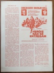 Raro Folheto Programa de Cinema Antigo (1967)  Heróis Não Se Entregam (Charlton Heston)Rara oportunidade para cinéfilos e colecionadores de materiais gráficos clássicos de cinema! Apresentamos o programa/folheto promocional original de cinema impresso para o lançamento nos cinemas brasileiros do aclamado drama de guerra Heróis Não Se Entregam (Counterpoint), lançado em 1967 pela Universal Pictures.