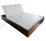 WISECOMFORT - SEMI-NOVA - Cama de casal elétrica articulada (3 movimento), com controle e rodízios c